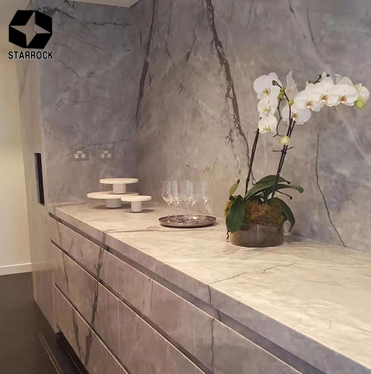 New Quarry Grey Carrara Natural White Marble Slabs For Kitchen Countertop Bathroom Vanity Top