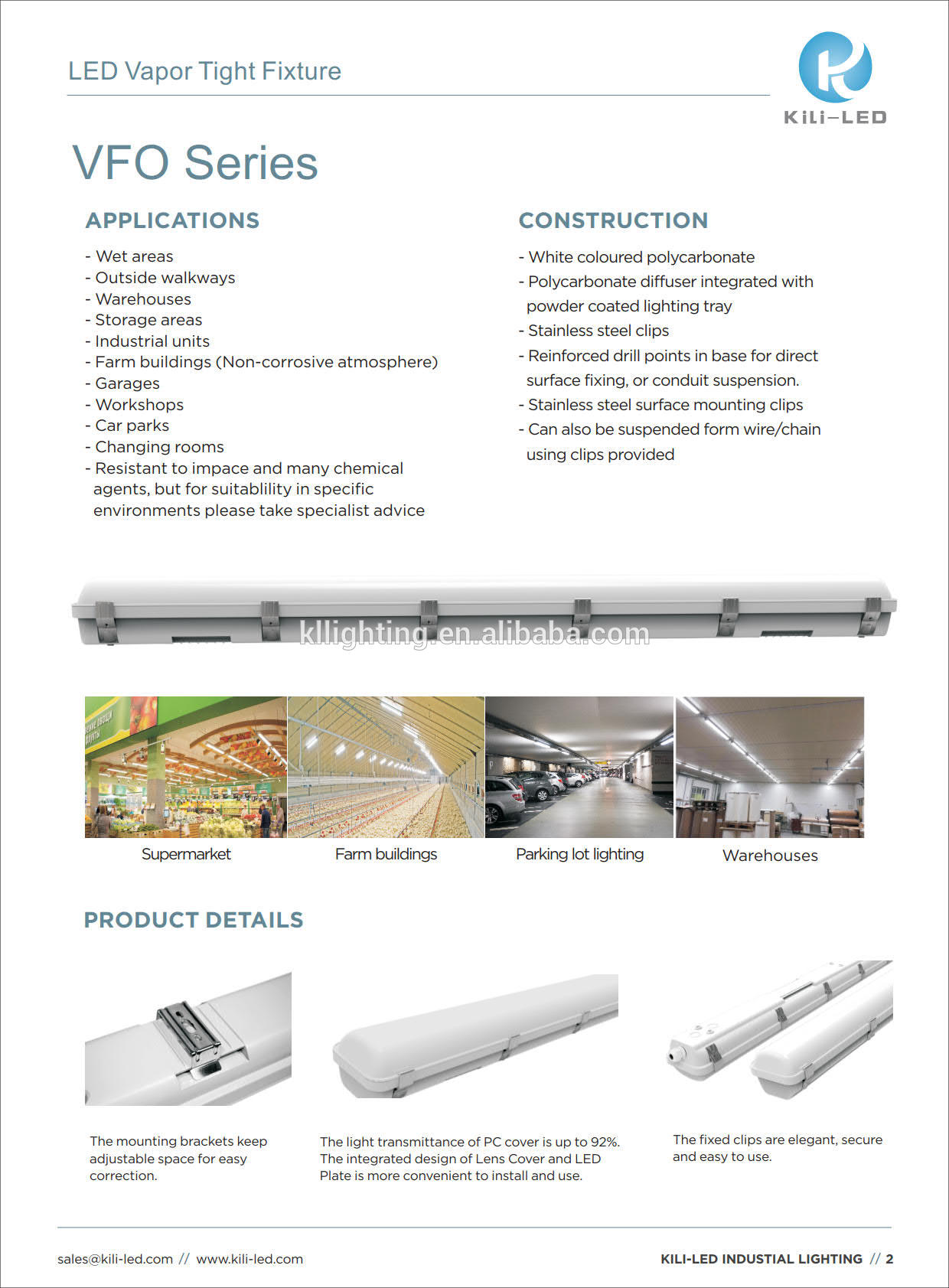 Good Price New Mould with UL DLC led ip65 tri-proof light