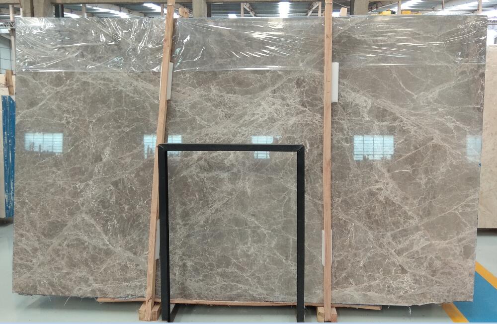 Best selling factory price of hermas ash grey marble slabs