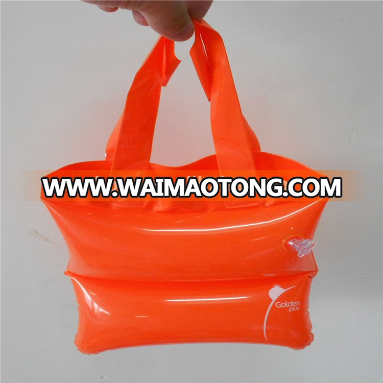 Most popular PVC red and orange inflatable pillow bag