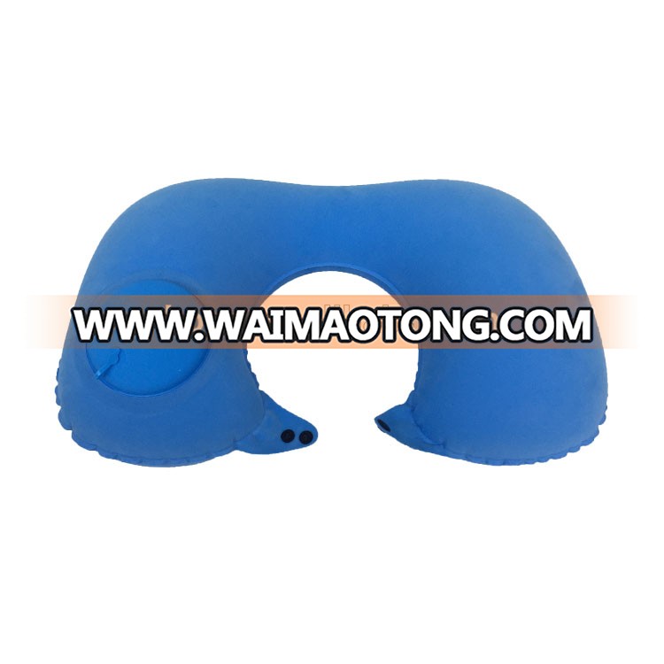 Professional manufacturer flocking pvc air pillow self inflatable for promotion