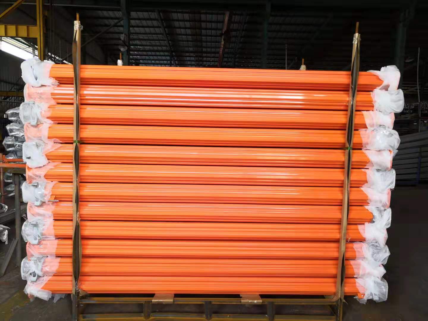 Power Coated Aluminium Adjustable Post Shoring For Scaffolding Construction