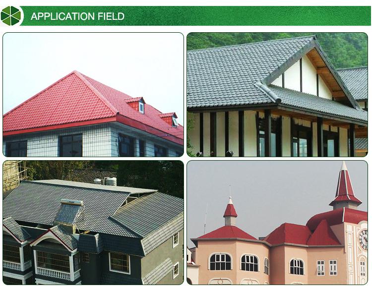 Hollow corrugated twinwall synthetic resin Roof Tile