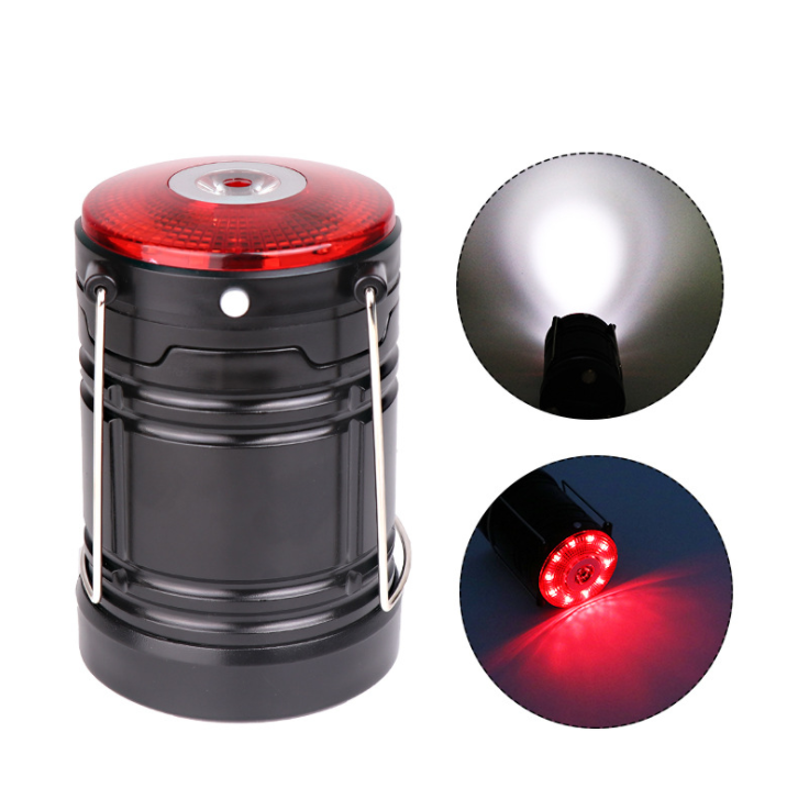 Portable Camping Lantern Red Light Hanging Multifunction LED Camping Light