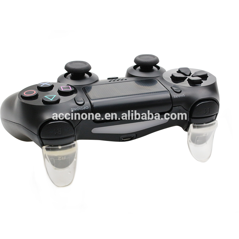 Wholesale L2 R2 Buttons Trigger Extenders Gamepad Pad for PlayStation 4 PS4/PS4 Slim/Pro Game Controller Extended Button