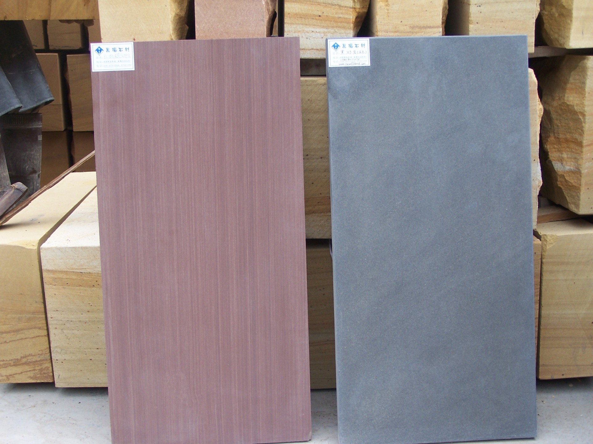 Purple Wooden Sandstone  Slabs&Tiles Polished Promotion  Price