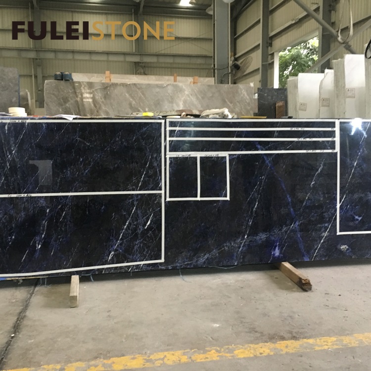 Sodalite Sodalite Blue Granite Tiles Table Top From Fulei Stone