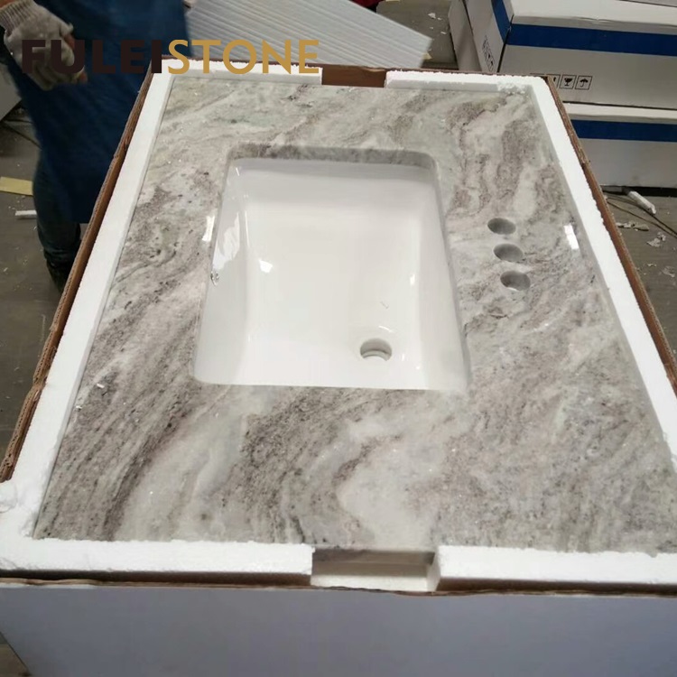 China Natural Polished Slab Elegant Grey Marble for Home and Project decoration