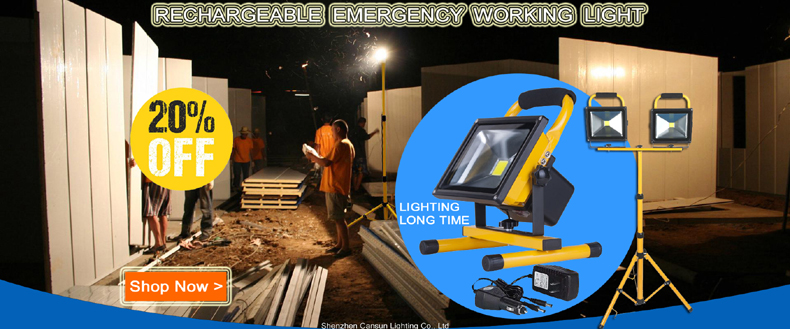 IP65 portable high brightness 10W 20W 30W 50W 100W 150W 200W led tripod stand rechargeable flood light