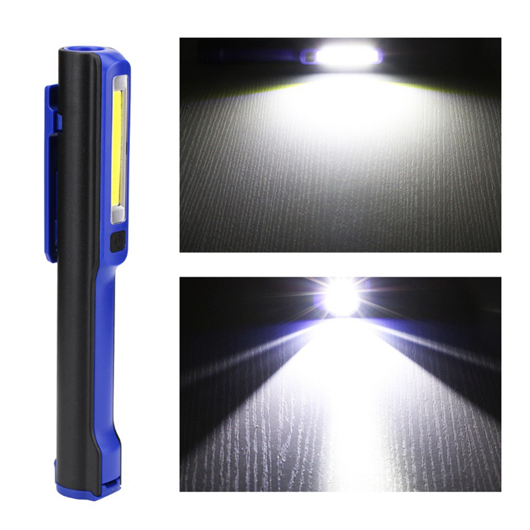 Mini LED Work Light Portable Spotlight with Magnetic Base Clip USB Charging Repair Torch Movable Work Light Flashlight