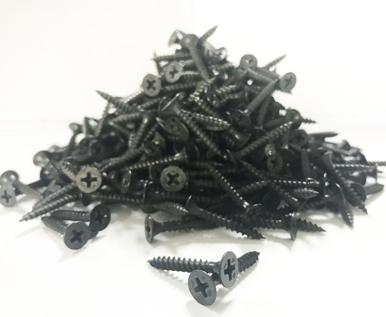 Tianjin manufacturer coarse thread drywall screw cheap drywall screw black phosphate gypsum drywall screw