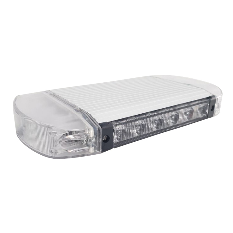 8 inch super thin magnetic mounting sliver aluminum mini lightbar