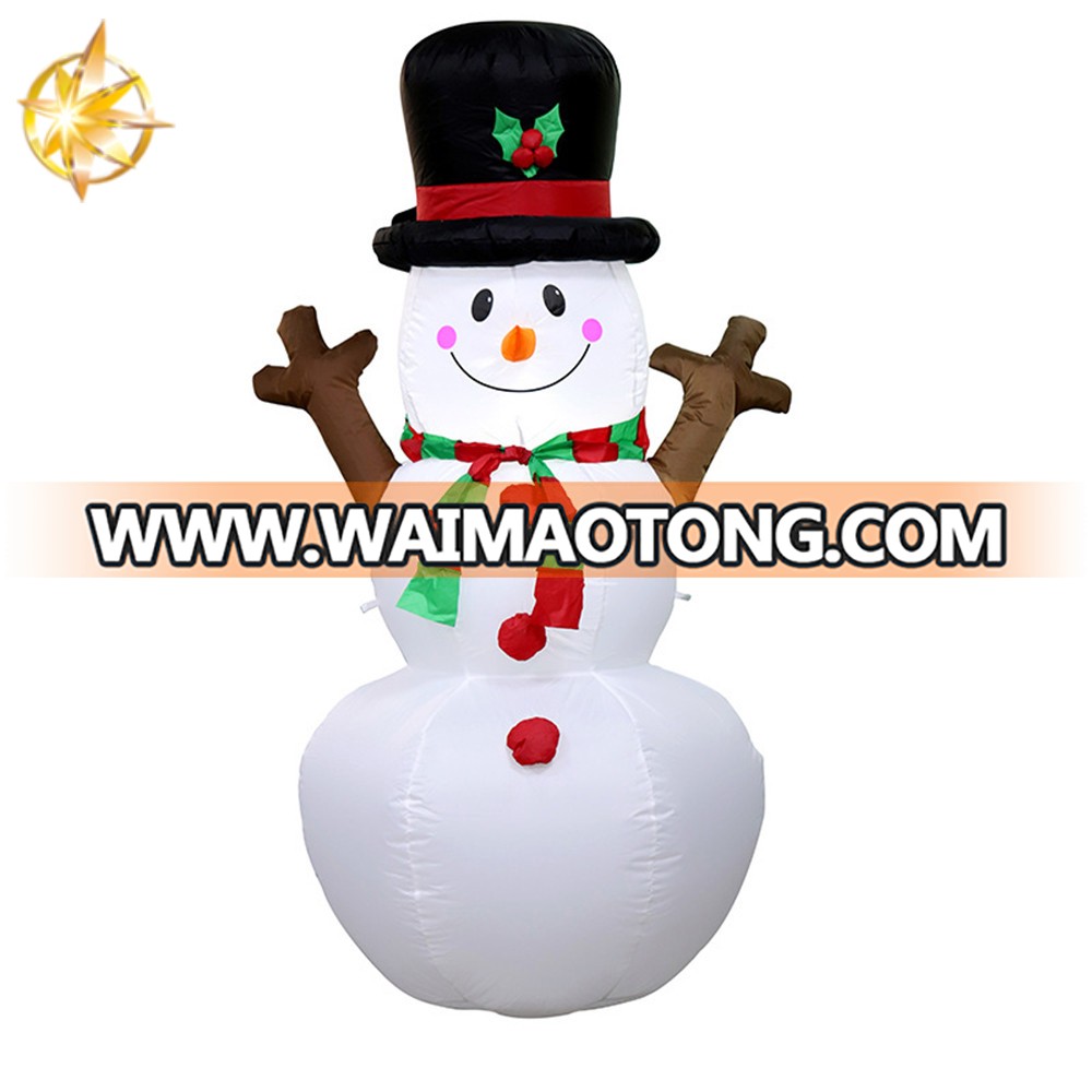 Christmas inflatable snowman courtyard art decoration children's Christmas toys