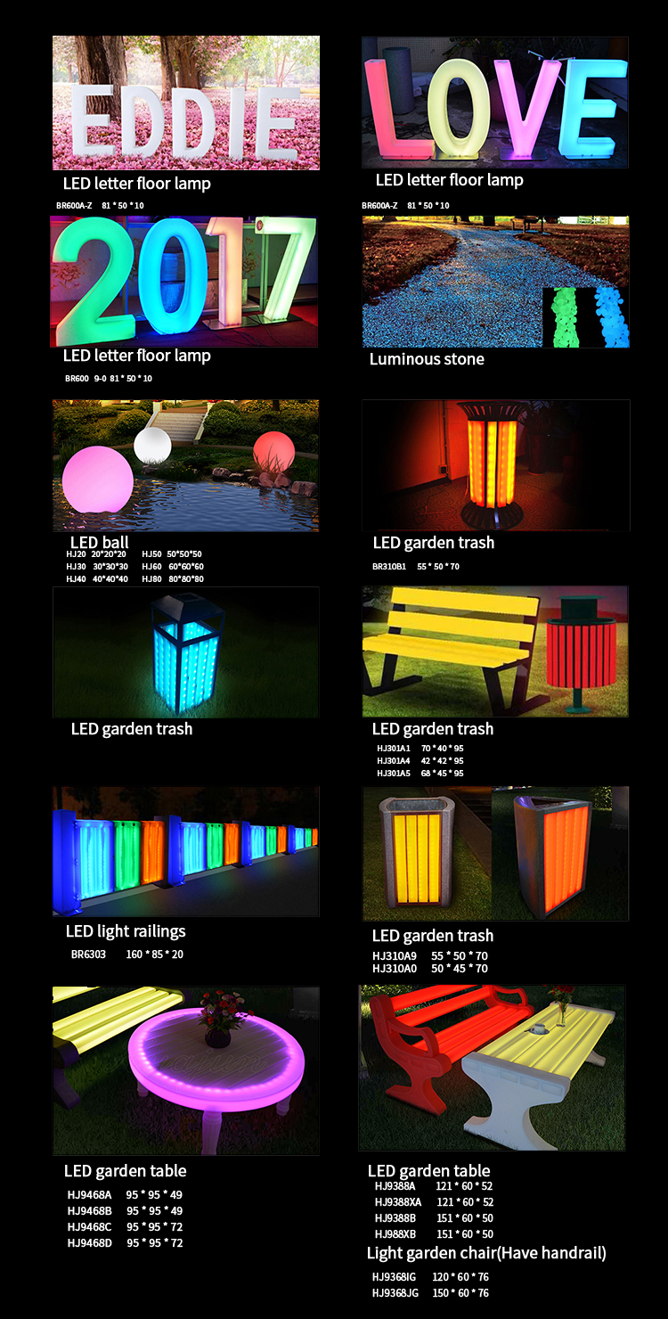 2019 New  LED Floating Waterproof light ball  PE material magic night ball LED  garden lamp for sale