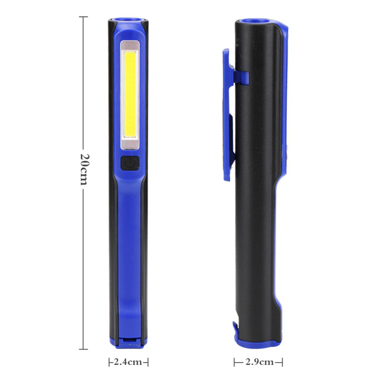 Mini LED Work Light Portable Spotlight with Magnetic Base Clip USB Charging Repair Torch Movable Work Light Flashlight