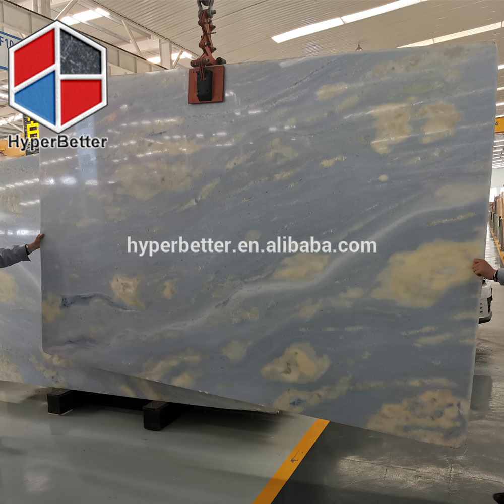 Blue Sky marble slabs