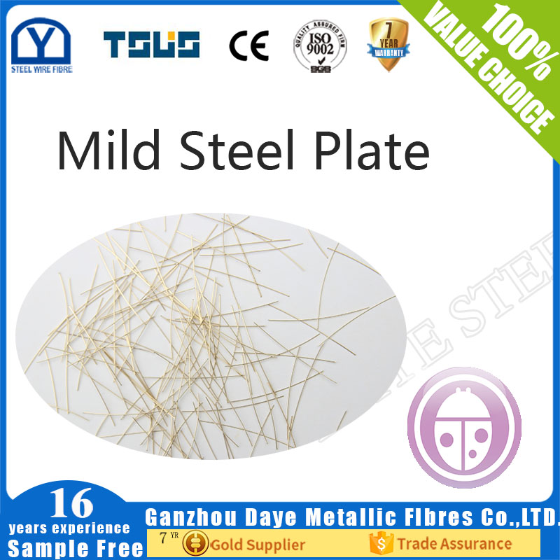 Concrete Steel Fiber Steel Straight wire fible Brass Coated Steel Fiber