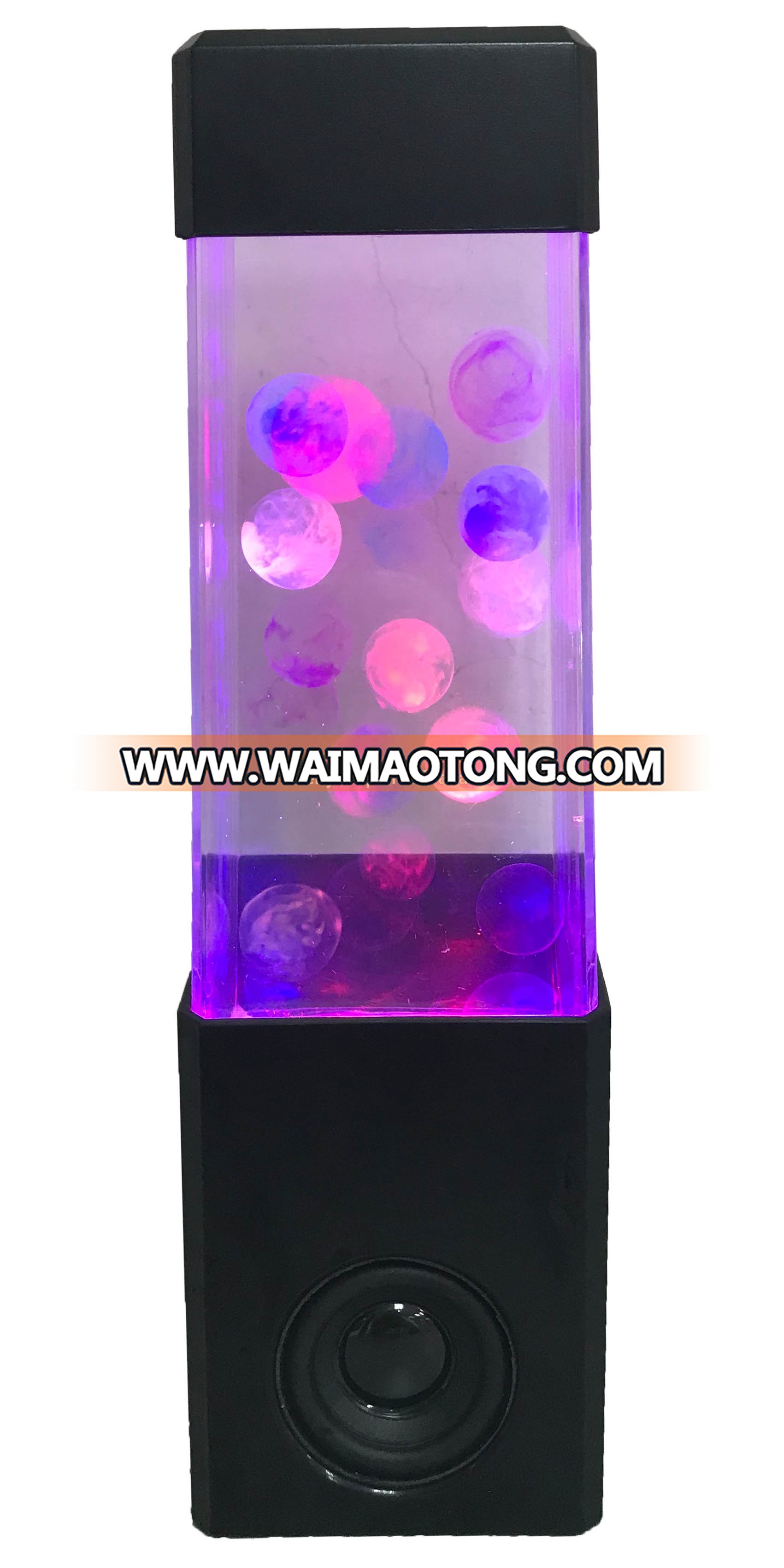 Novelty DIY LED color change Jelly ball light with bluetooth speaker