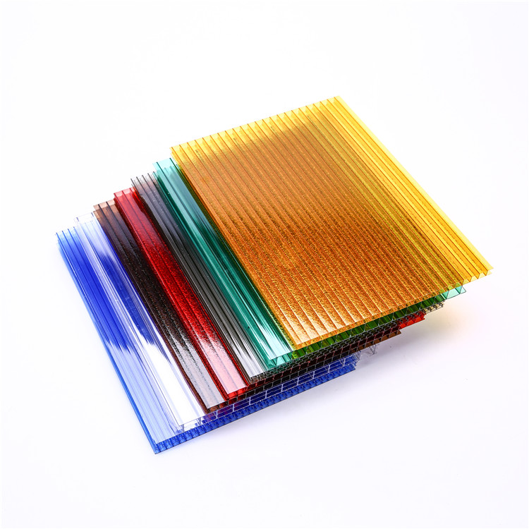 polycarbonate hollow sheet 10 years Building Materials/Plastic Roofing Material /Lexan Polycarbonate Flat Roofing