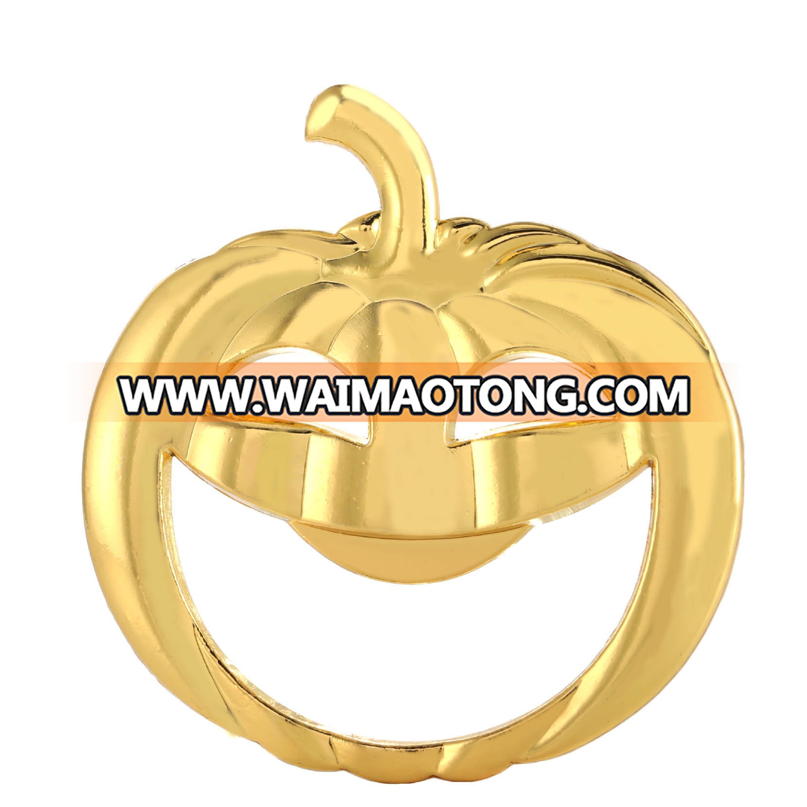 Ywbeyond Fancy Gold Pumpkin Design Smile Face Bottle Opener Hallowmas Party Supplies Beer Bottle Cap Openers