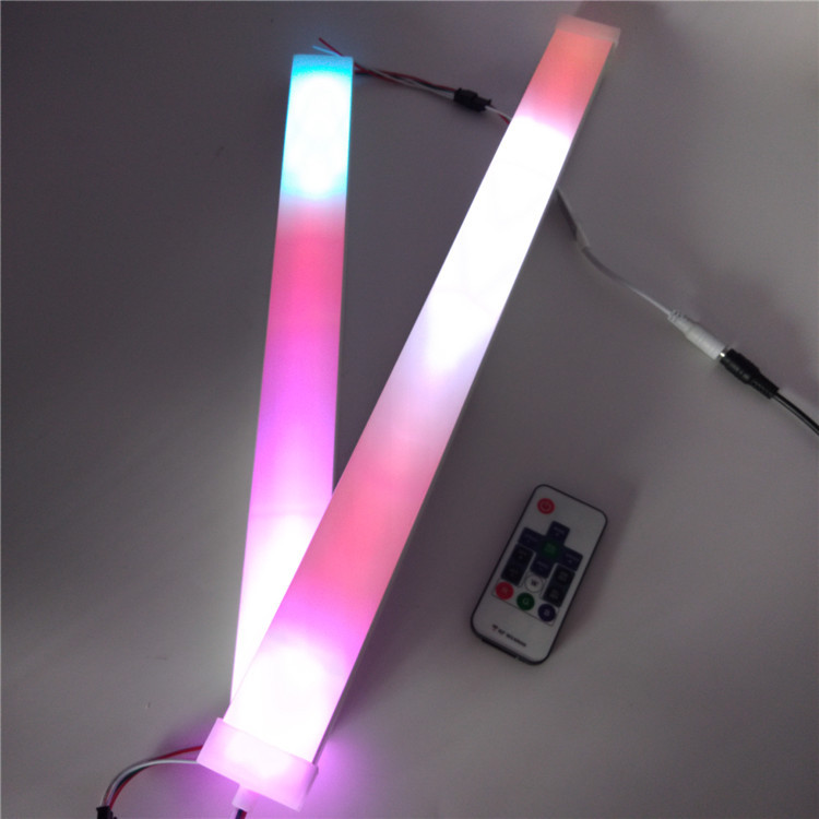 100cm rgbw led rigid aluminium strip tubelight 5050 pixel 12v addressable rigid strip led light