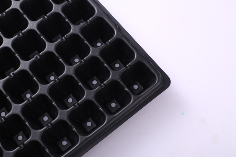 agricultural greenhouse plastic nursery seed pot seeding tray cells plug tray plastic seeding tray