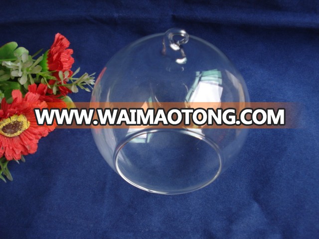 MH-K007 delicate glass empty ball for wedding /party decoration