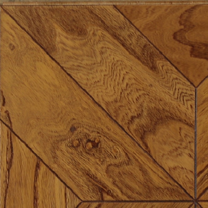 Brown Color Art Parquet Wood Flooring