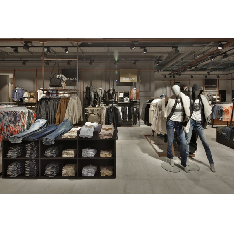 Tailored Modern Shop Decoration Retail Clothing Store Interior And Exterior Design