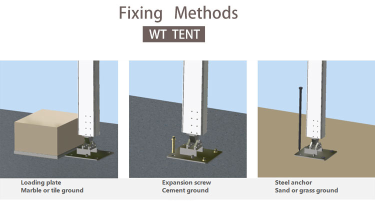 Customized Outdoor Marquee Tents for Events with Furniture Floor Cooling Lighting