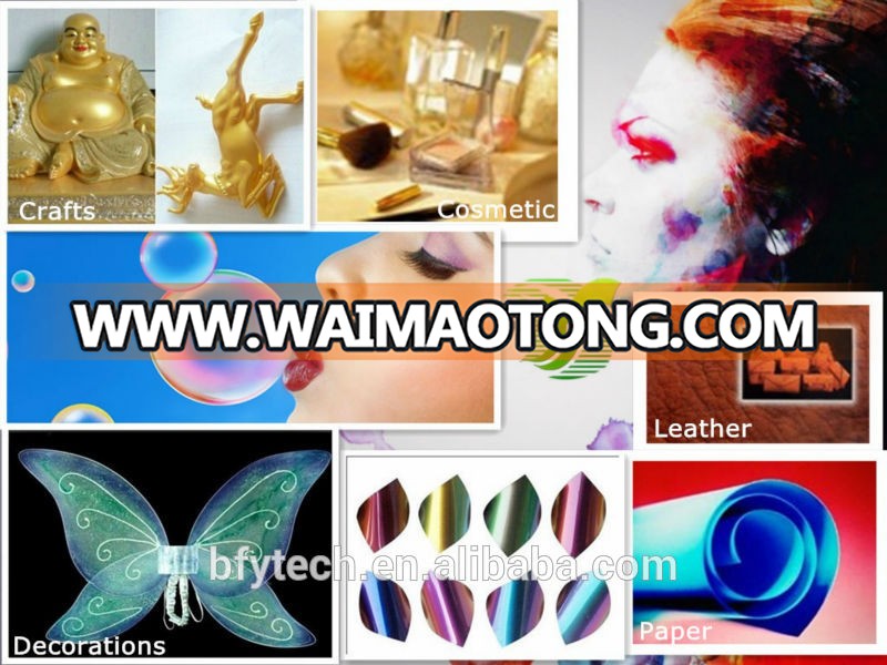 2014 Top Golden Yellow Pearl Pigment for interior Painting