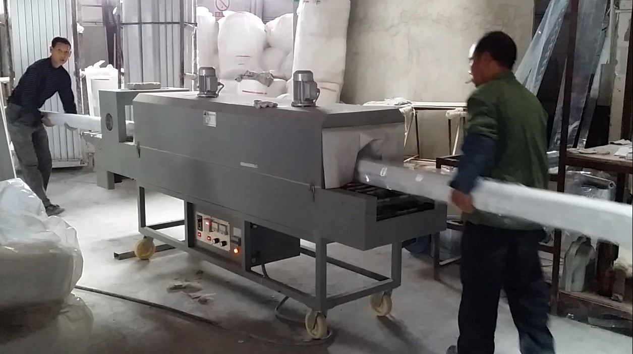 shrinking machine--used for gypsum cornices packing