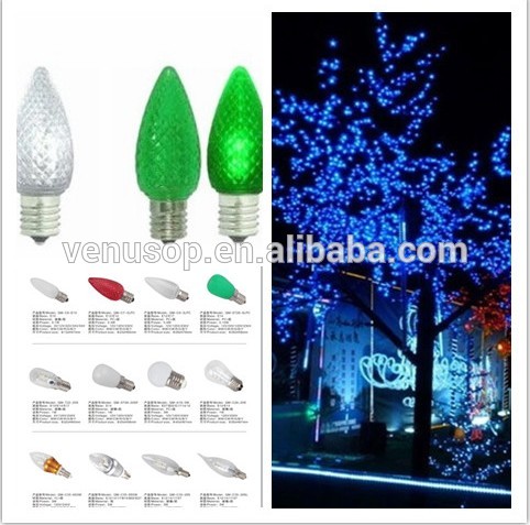 C7 led christmas light e17 led holiday light