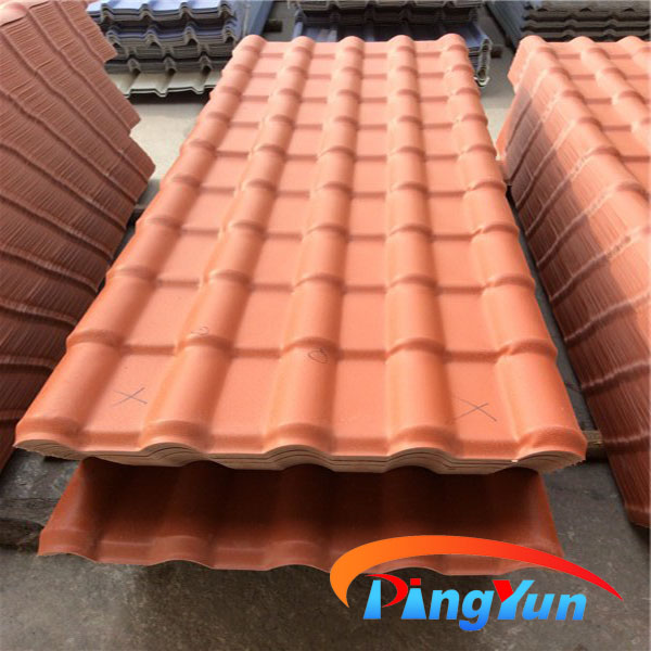 Made in china popular clear corrugated plastic roofing sheets plastic