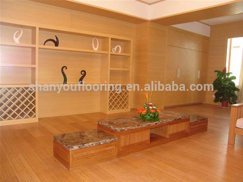 Wooden teak coffee parquet bamboo flooring