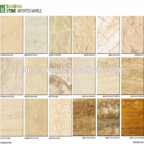 Top selling Beige Travertine marble slabs