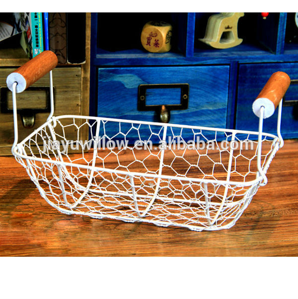 Large wholesale wire baskets wire bread baskets wire mesh basket strainer