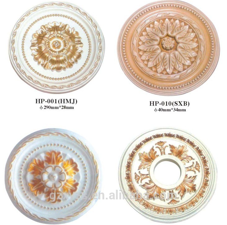 polyurethane/PU moldings for ceiling decoration