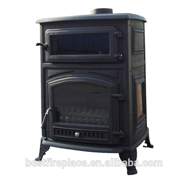 modern design cast iron stove with oven