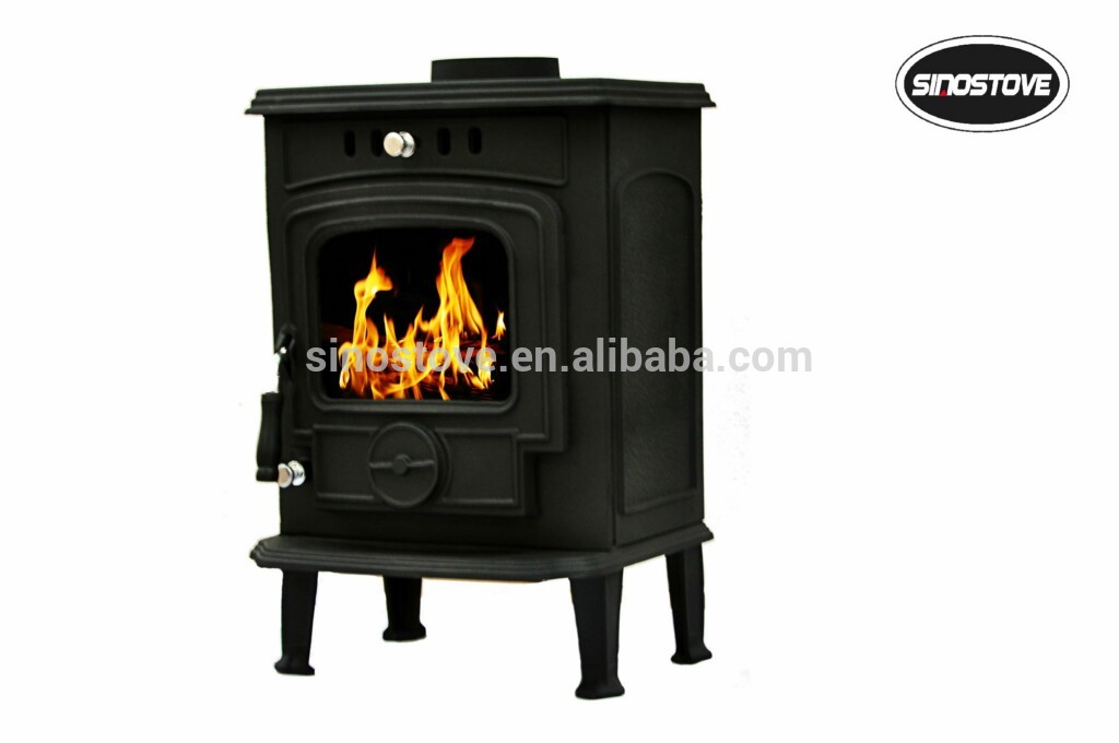 cast iron wood stove and home heater