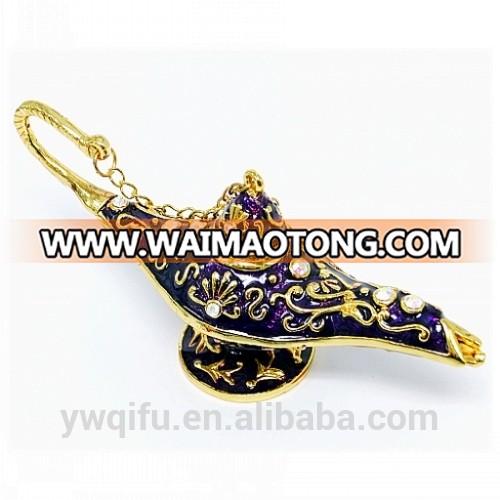 China wholesale aladdin lamp metal trinket box