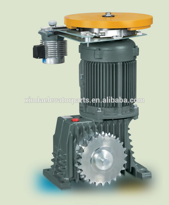 Geared escalator driving machine/ Traction machine for escalator ET125, escalator spare part