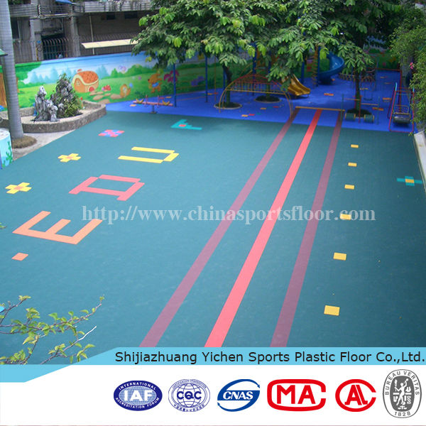 pp interlocking sport court tiles