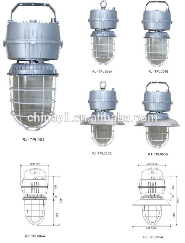 Explosion proof lighting 150W metal halide high bay light with water proof and dust proof