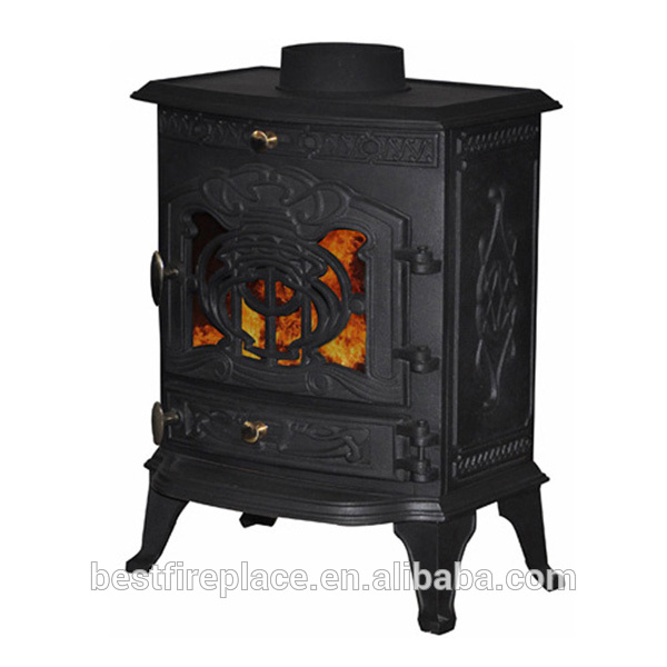 Multi-fuel cast iron stove