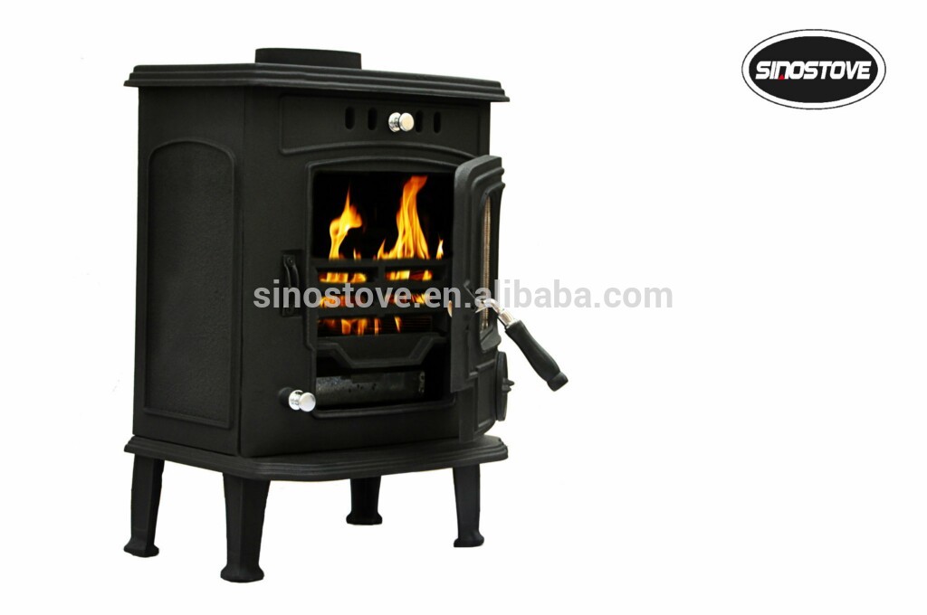 cast iron wood stove and home heater