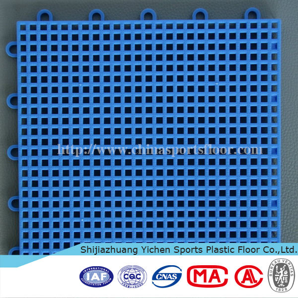 Outdoor high quality pp interlocking floor price