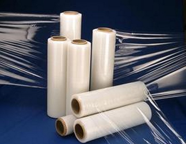 pvc film--used to pack gypsum cornice molding (packing materials)