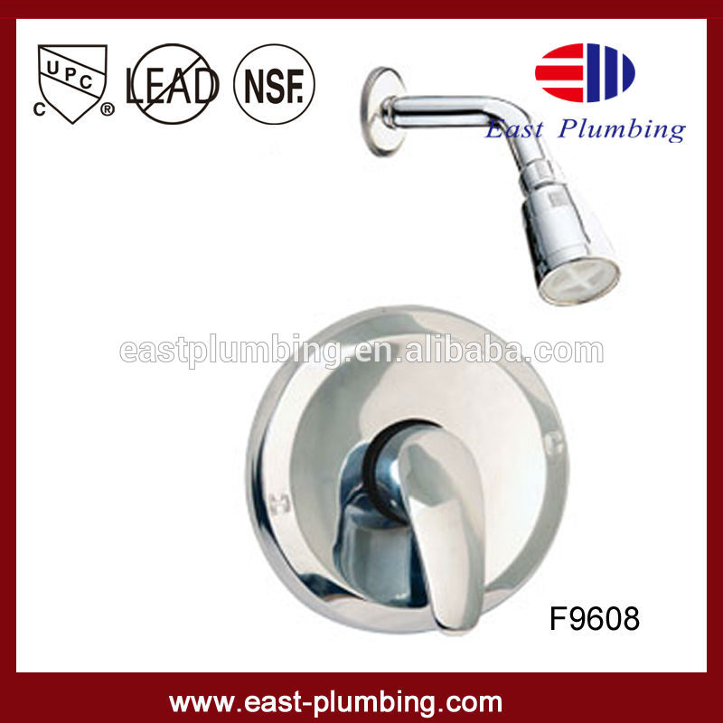 zinc handle tub&shower faucet upc shower faucet parts automatic shower faucet