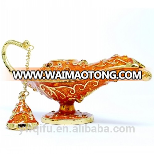 China wholesale aladdin lamp metal trinket box